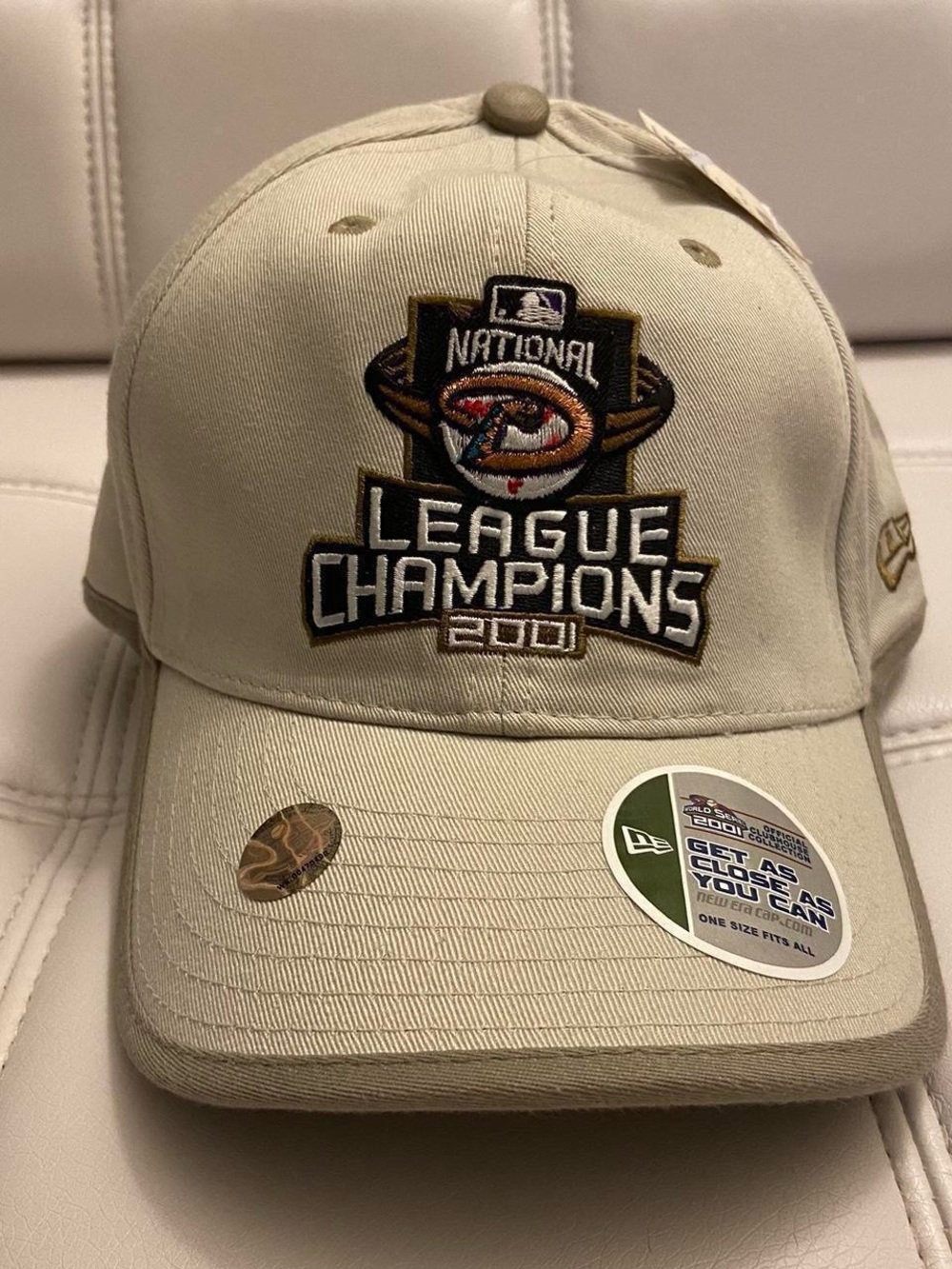 Rare Vintage New Era Arizona Diamondbacks 2001 World Series Baseball Hat New